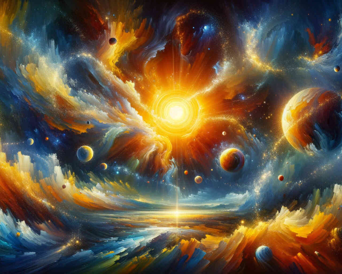 Universum – Malen nach Zahlen