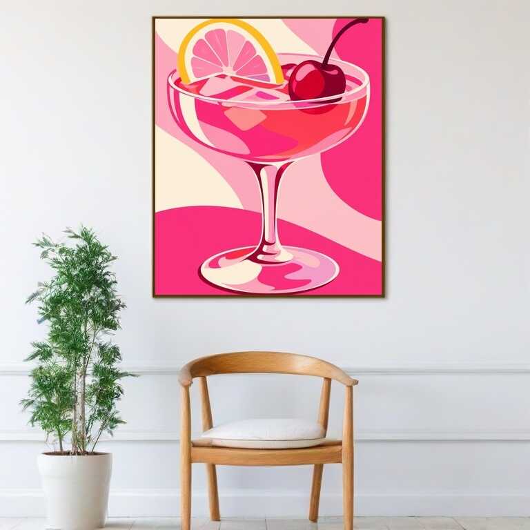 Malen nach Zahlen - Sommerträume im Glas