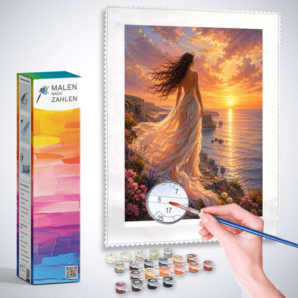 Malen nach Zahlen - Sonnenhauch der Sehnsucht