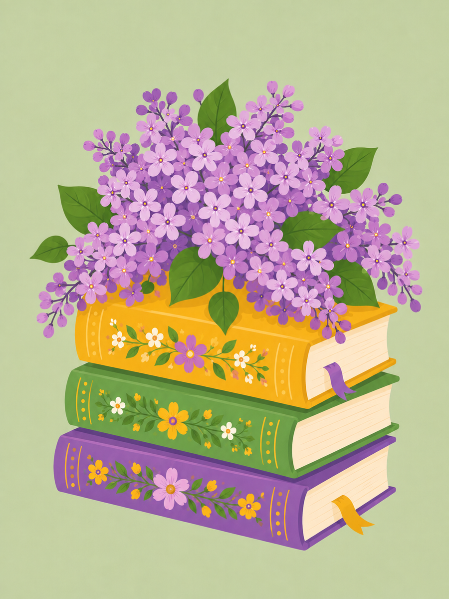 Blumenbücher 4er SET - Mini Malen nach Zahlen