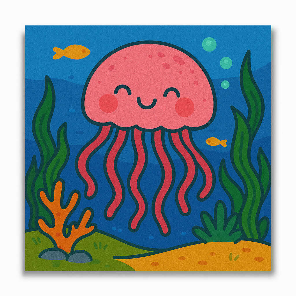 Malen nach Zahlen - Glück der Tiefe