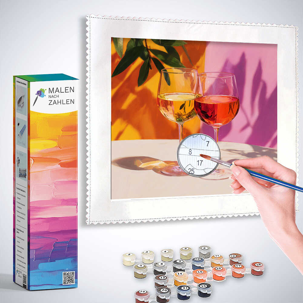 Malen nach Zahlen - Malen nach Zahlen - Aperitivo Amore