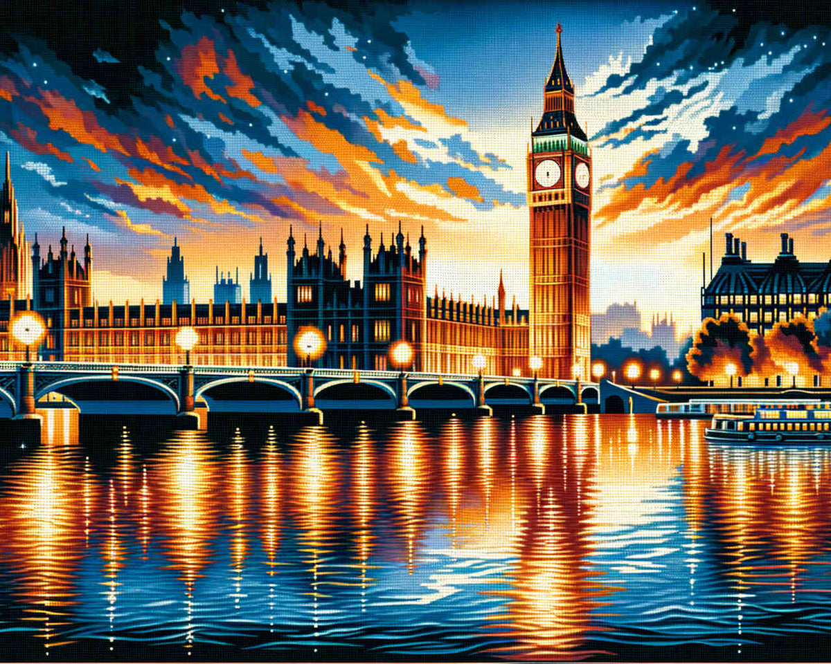 Big Ben – Malen nach Zahlen