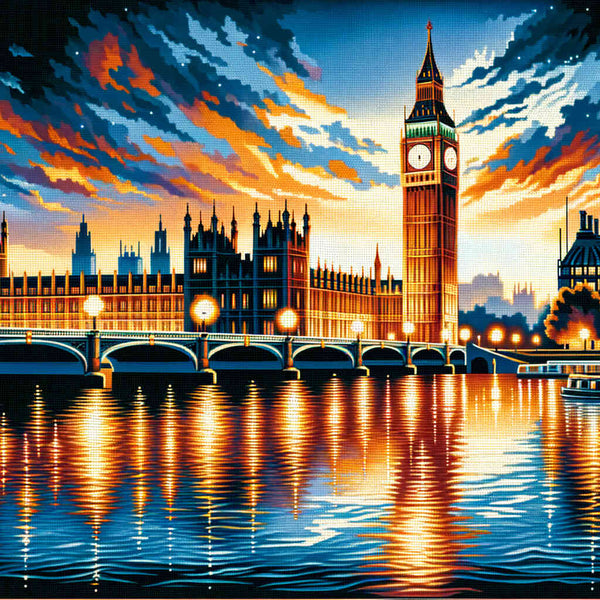 Big Ben – Malen nach Zahlen