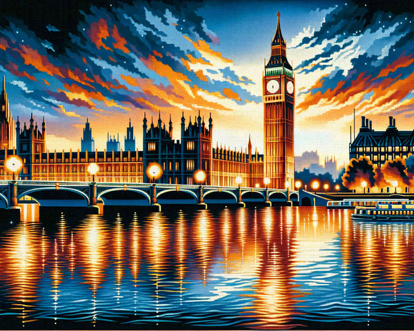 Big Ben – Malen nach Zahlen