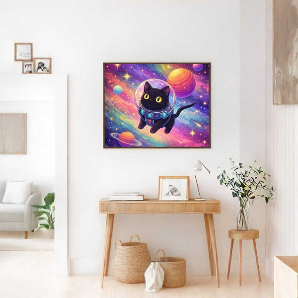 Malen nach Zahlen - Galaktische Abenteuerlust, Katze