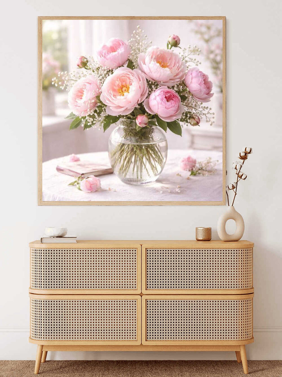 Malen nach Zahlen - Frühlingszauber – Romantik in Pastell