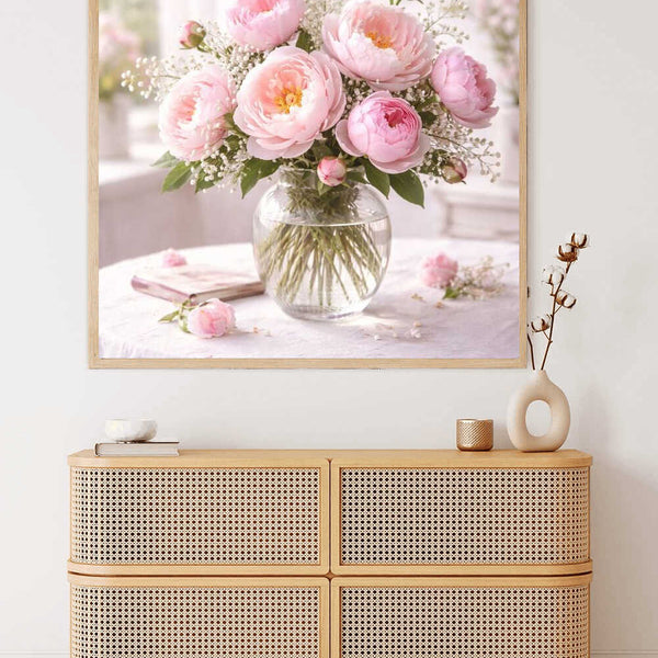 Malen nach Zahlen - Frühlingszauber – Romantik in Pastell