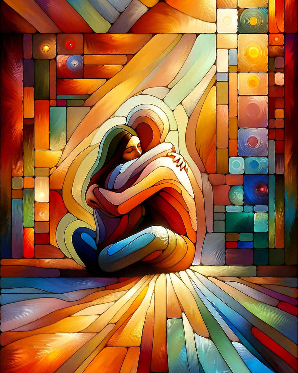 Malen nach Zahlen - Umarmung