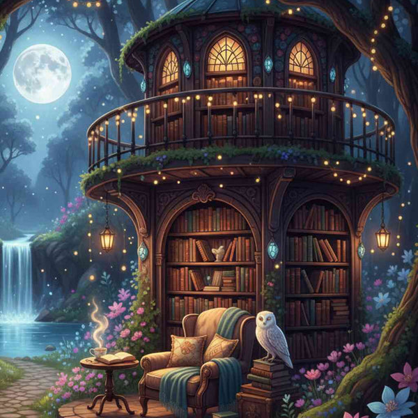 Malen nach Zahlen - Das Zauberhafte Leserefugium