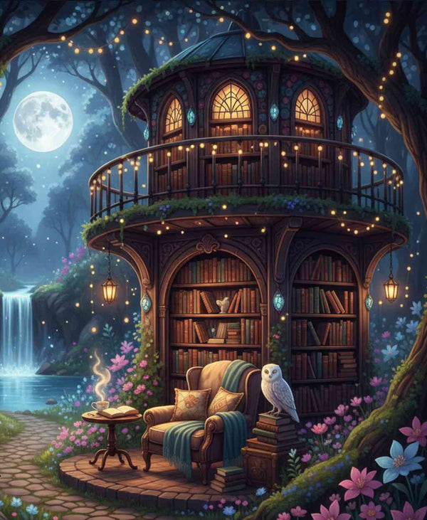 Malen nach Zahlen - Das Zauberhafte Leserefugium