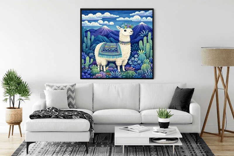 Malen nach Zahlen - Magische Andenfreude