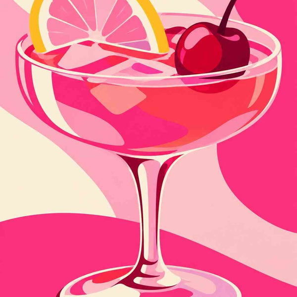 Malen nach Zahlen - Sommerträume im Glas