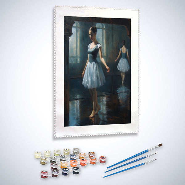 Ballerina – Malen nach Zahlen