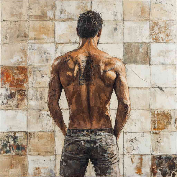 Malen nach Zahlen - Rückseite der Seele