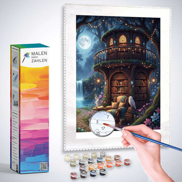 Malen nach Zahlen - Das Zauberhafte Leserefugium