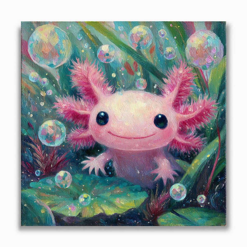 Malen nach Zahlen - Lächeln aus der Tiefe