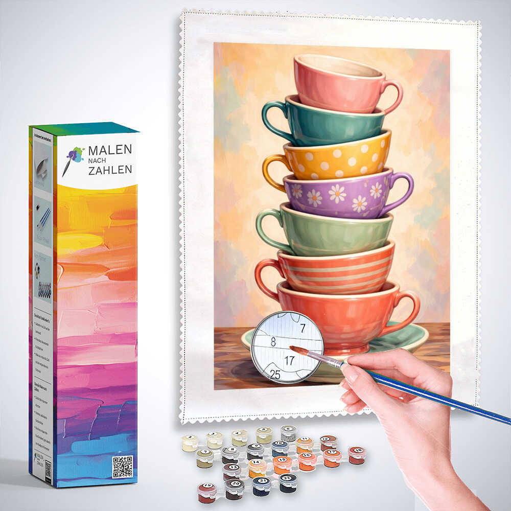 Malen nach Zahlen - Tassenturm