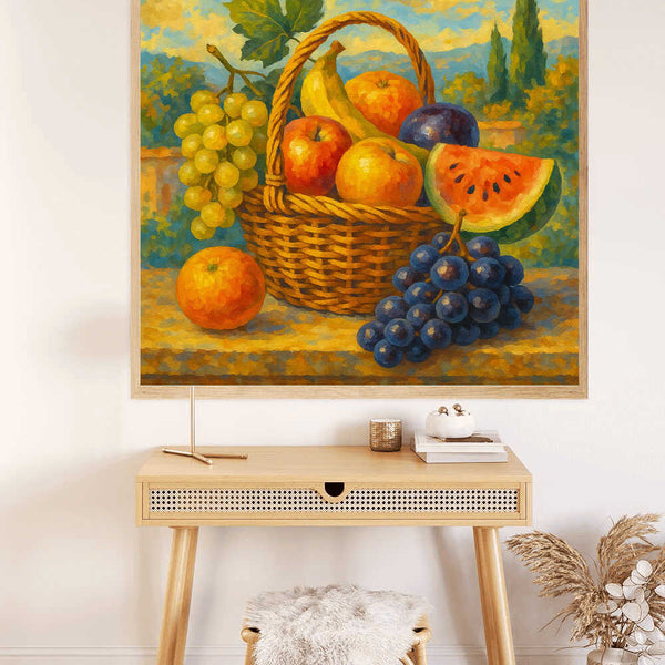 Malen nach Zahlen - Mediterrane Früchteharmonie