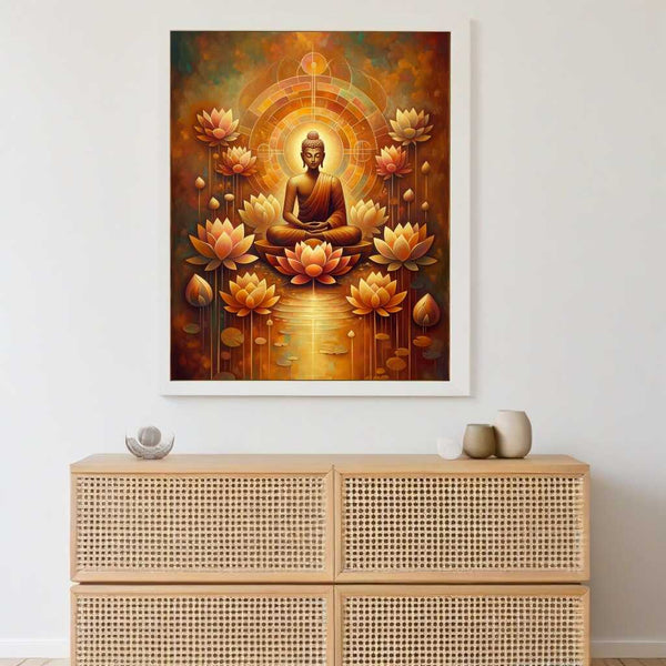 Buddha, Lotusblume