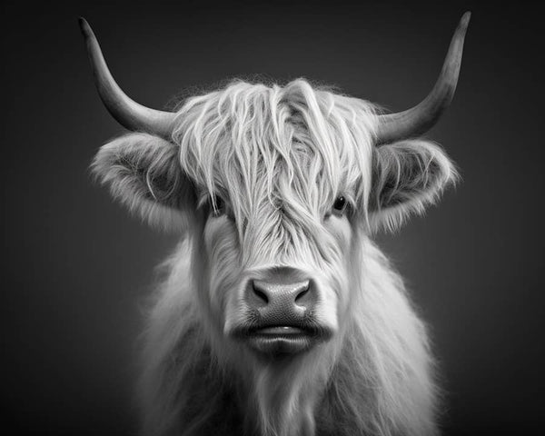 Wasserbüffel - Malen nach Zahlen