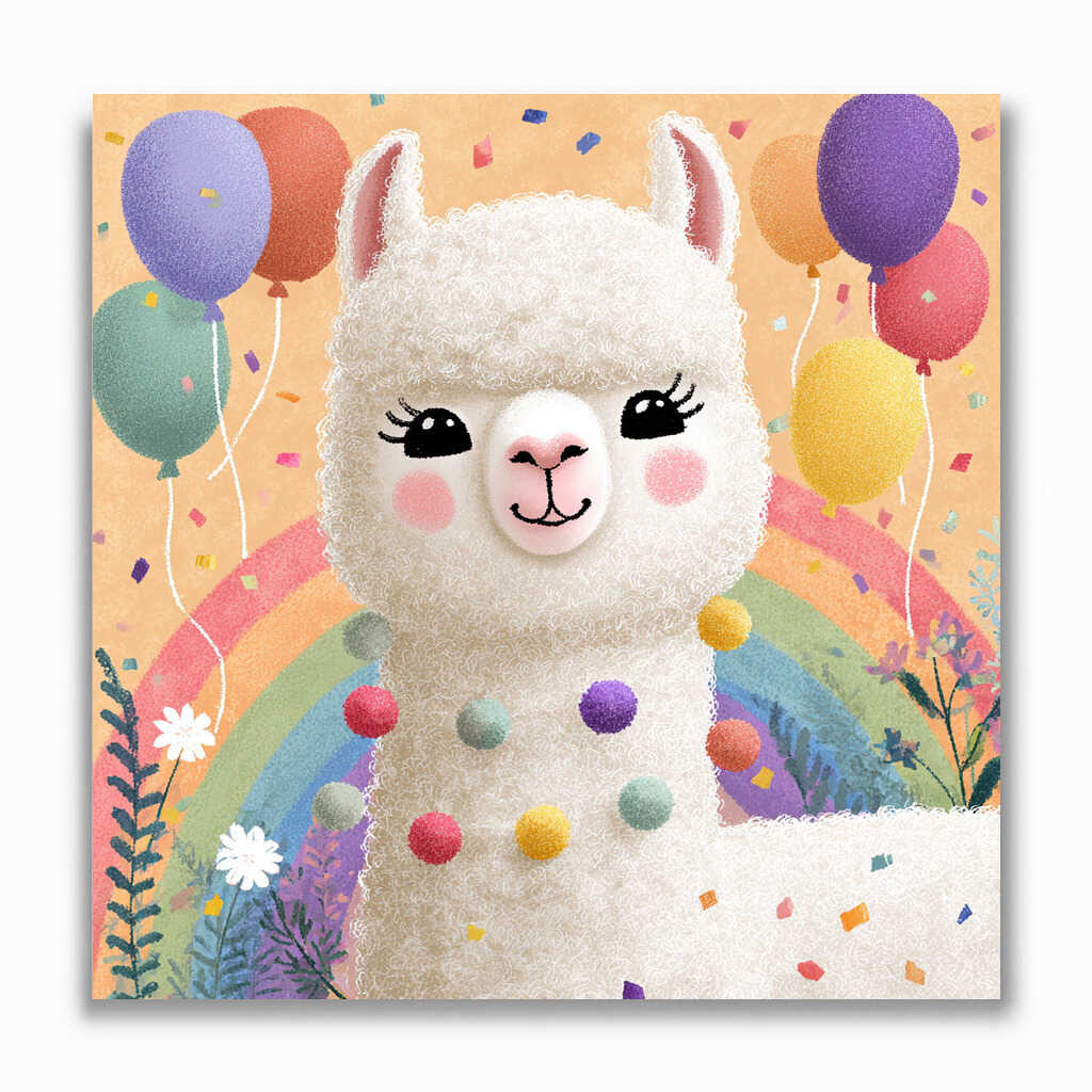 Malen nach Zahlen - Regenbogenfreude