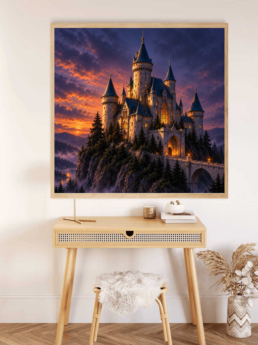 Diamond Painting - Fantasy Schloss
