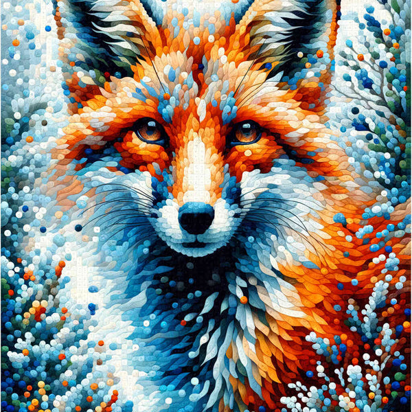 Malen nach Zahlen - Fuchs Farbe