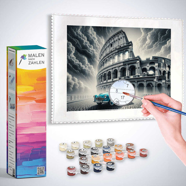 Rom, Kolosseum – Malen nach Zahlen