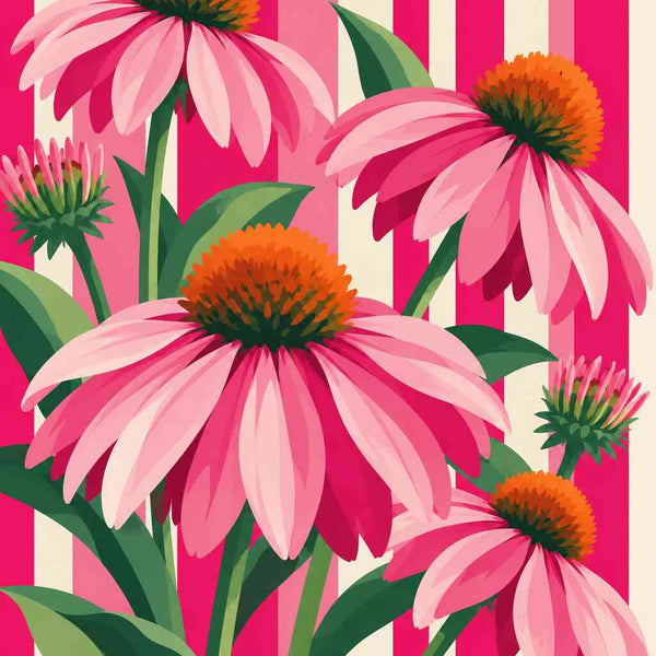 Malen nach Zahlen - Sommerträume in Pink