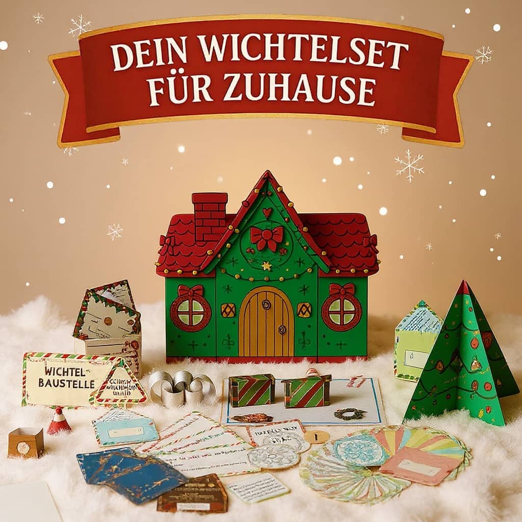Der Wichtel zieht ein! - Starter Wichtel Set zum ausdrucken