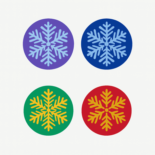 Untersetzer 4er Set, Comic- Malen nach Zahlen