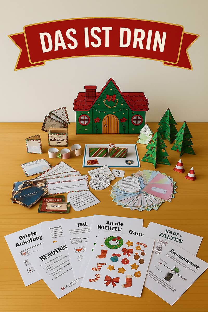 Der Wichtel zieht ein! - Starter Wichtel Set zum ausdrucken