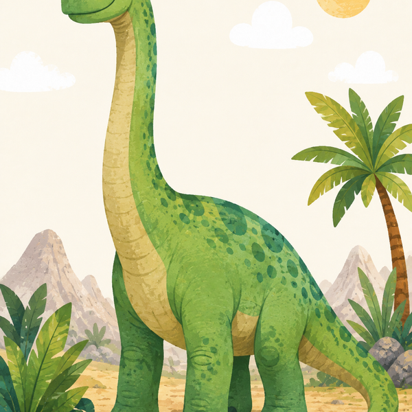 Dino Abenteuer 4er SET - Mini Malen nach Zahlen