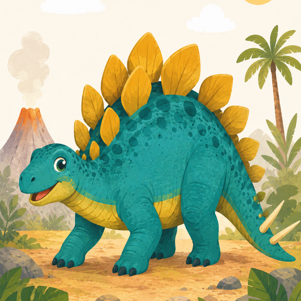 Dino Abenteuer 4er SET - Mini Malen nach Zahlen