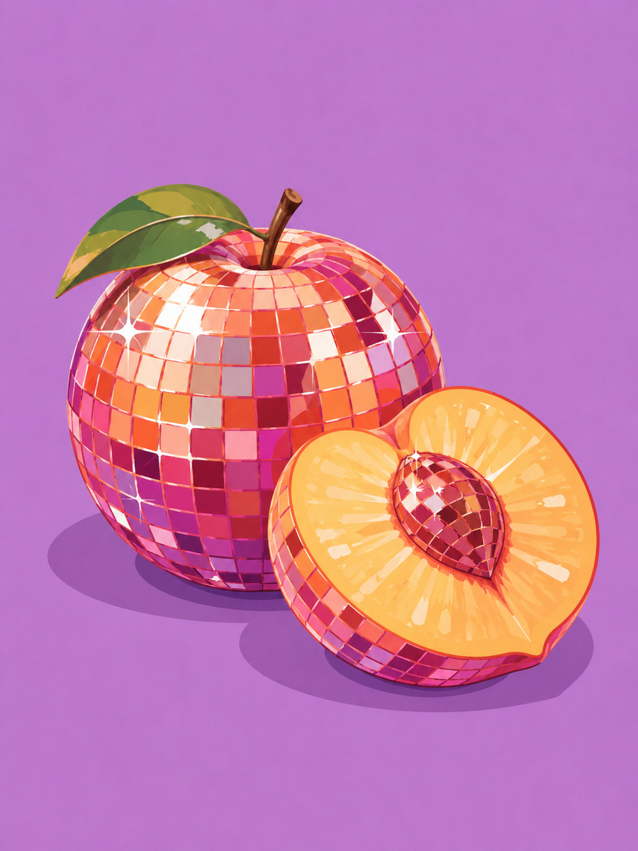 Fruity Disco 4er SET - Mini Malen nach Zahlen