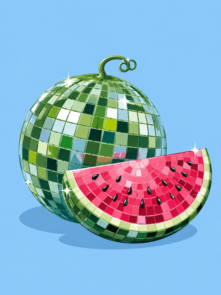Fruity Disco 4er SET - Mini Malen nach Zahlen
