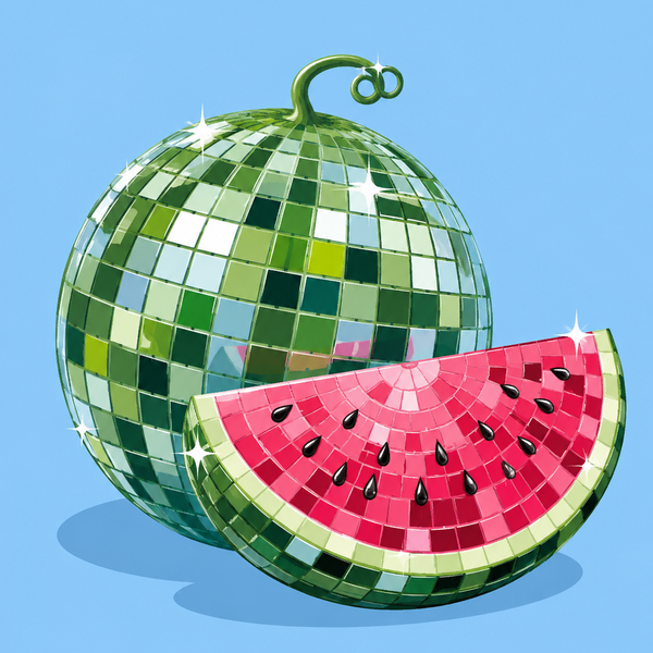 Fruity Disco 4er SET - Mini Malen nach Zahlen