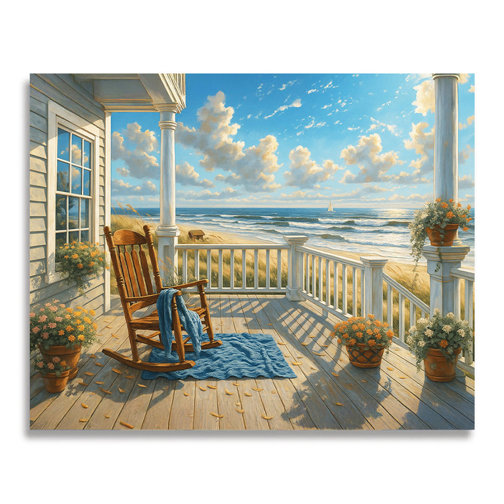 Malen nach Zahlen - Entspanntes Meeresrauschen