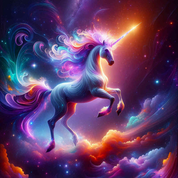 Einhorn Traum – Malen nach Zahlen