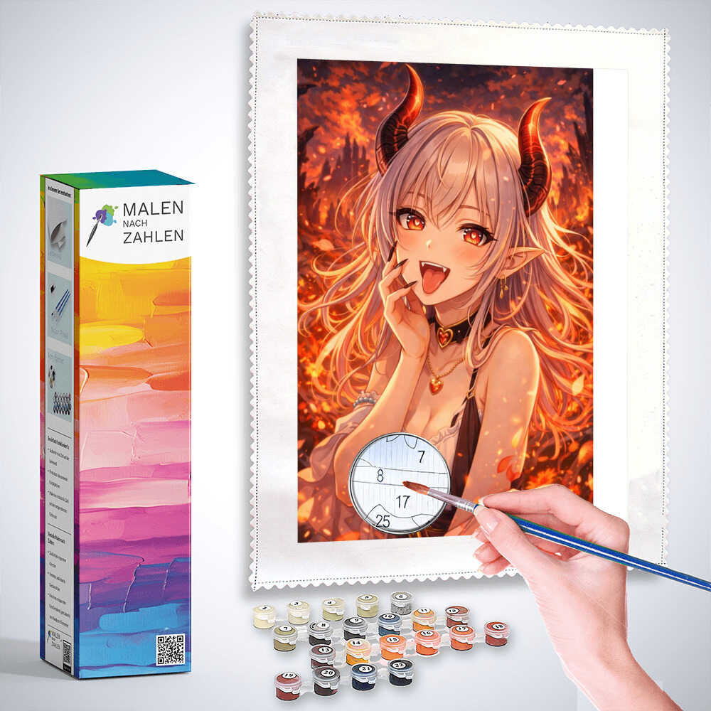 Malen nach Zahlen - Flammenherz, Anime