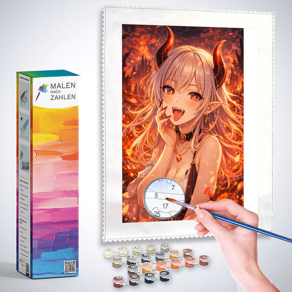 Malen nach Zahlen - Flammenherz, Anime