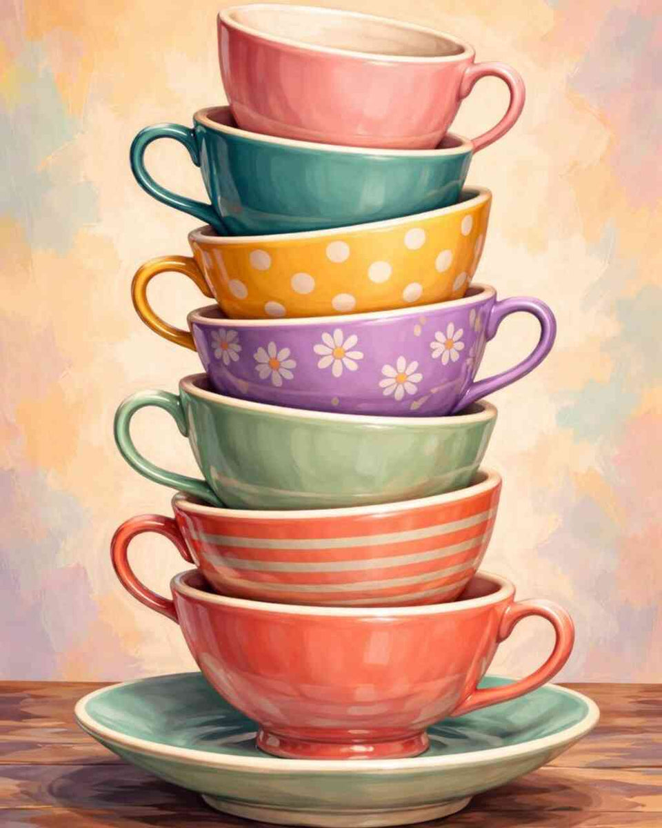 Malen nach Zahlen - Tassenturm