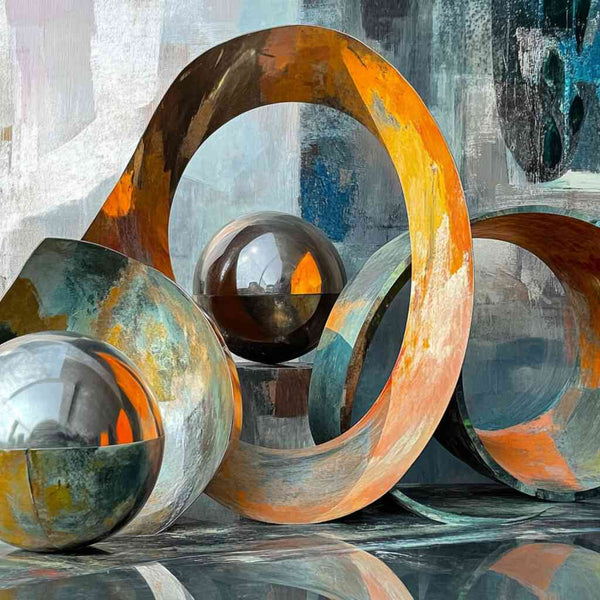 Malen nach Zahlen - Unendliche Reflexionen