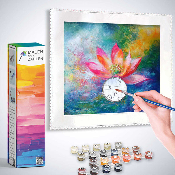 Malen nach Zahlen - Blühende Harmonie
