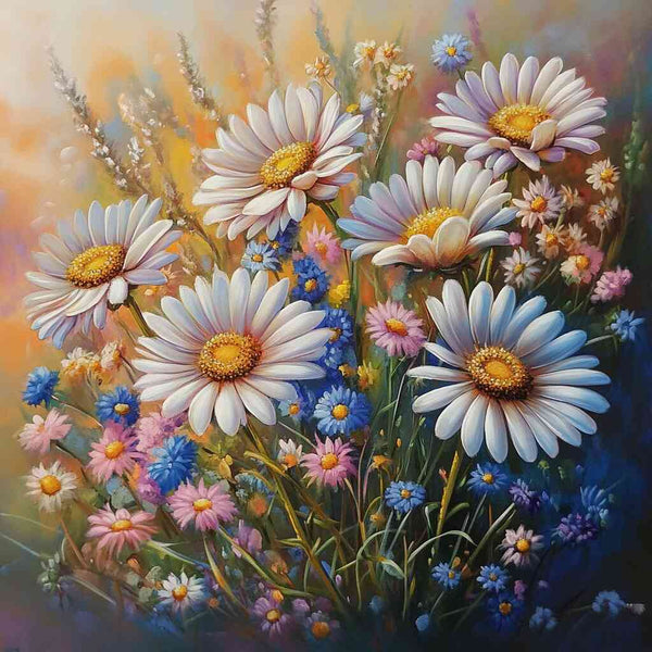 Malen nach Zahlen - Sommerpoesie in Blüte
