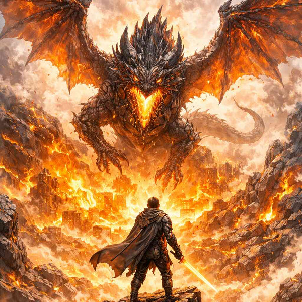 Malen nach Zahlen - Drachenglut: Der letzte Widerstand