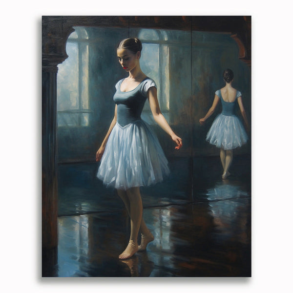 Ballerina – Malen nach Zahlen