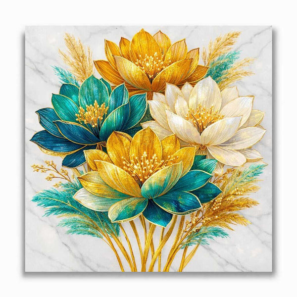 Malen nach Zahlen - Goldene Harmonie