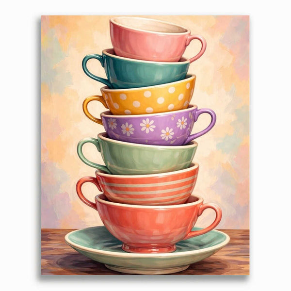 Malen nach Zahlen - Tassenturm